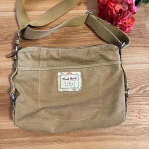 fossil canvas bag